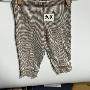 #2020-Carter's Striped Kids Bottoms - Brown and White